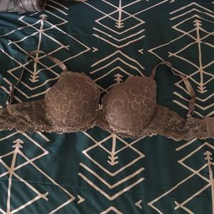 Gray lace bra size 36D